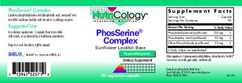 NutriCology PhosSerine Complex - supplement