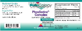 NutriCology PhosSerine Complex - supplement