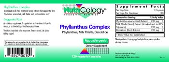 NutriCology Phyllanthus Complex - supplement