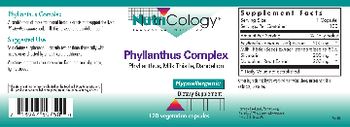 NutriCology Phyllanthus Complex - supplement