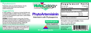 NutriCology PhytoArtemisinin - supplement