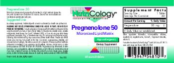 NutriCology Pregnenolone 50 - supplement