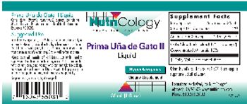 NutriCology Prima Una de Gato II Liquid - supplement