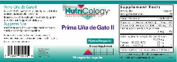NutriCology Prima Una de Gato II - supplement