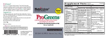 NutriCology ProGreens - supplement