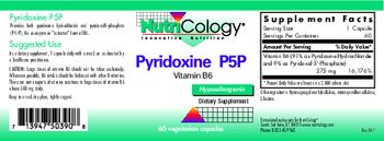 NutriCology Pyridoxine P5P - supplement