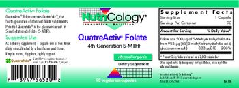 NutriCology QuatreActiv Folate - supplement
