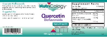 NutriCology Quercetin Bioflavonoids - supplement