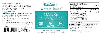 NutriCology Restore-Biotic Mature - supplement