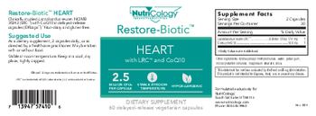 NutriCology Restore-Biotic Restore-Biotic Heart - supplement