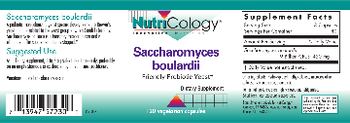 NutriCology Saccharomyces Boulardii - supplement