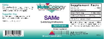 NutriCology SAMe - supplement