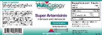 NutriCology Super Artemisinin - supplement