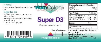 NutriCology Super D3 - supplement