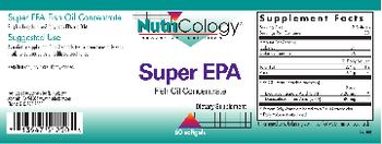 NutriCology Super EPA Fish Oil Concentrate - supplement