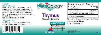 NutriCology Thymus - supplement