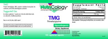 NutriCology TMG - supplement