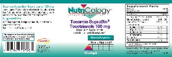 NutriCology Tocomin SupraBio Tocotrienols 100 mg - supplement