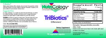 NutriCology TriBiotics - supplement