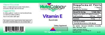 NutriCology Vitamin E - supplement