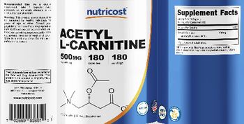 Nutricost Acetyl L-Carnitine 500 mg - supplement