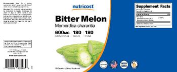 Nutricost Bitter Melon 600 mg - supplement