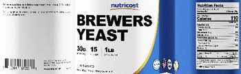 Nutricost Brewers Yeast Unflavored - supplement