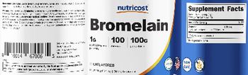 Nutricost Bromelain 1 g Unflavored - supplement