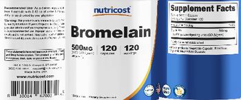 Nutricost Bromelain 500 mg - supplement