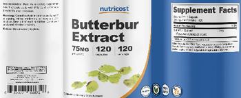 Nutricost Butterbur Extract 75 mg - supplement