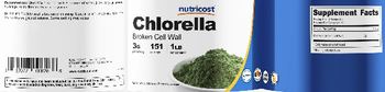 Nutricost Chlorella 3 g - supplement