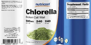 Nutricost Chlorella 500 mg - supplement