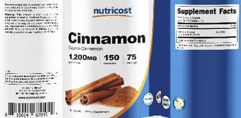 Nutricost Cinnamon 1200 mg - supplement
