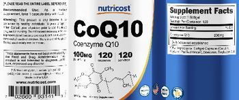 Nutricost CoQ10 100 mg - supplement