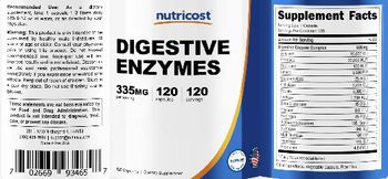Nutricost Digestive Enzymes 335 mg - supplement
