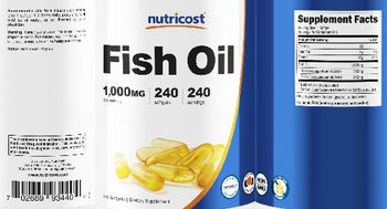 Nutricost Fish Oil 1000 mg - supplement