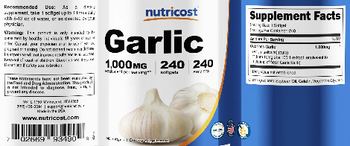 Nutricost Garlic 1000 mg - supplement