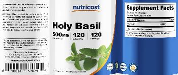 Nutricost Holy Basil 500 mg - supplement