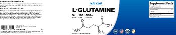 Nutricost L-Glutamine 5 g - supplement
