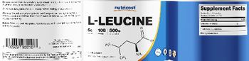 Nutricost L-Leucine 5 g Unflavored - supplement