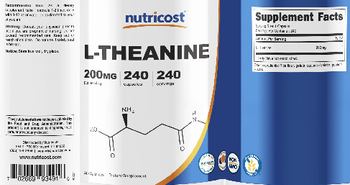 Nutricost L-Theanine 200 mg - supplement