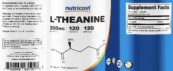 Nutricost L-Theanine 200 mg - supplement