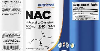Nutricost NAC 600 mg - supplement