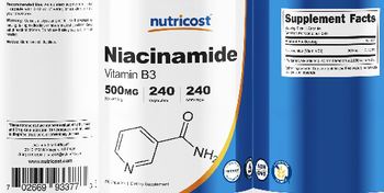 Nutricost Niacinamide 500 mg - supplement