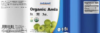 Nutricost Organic Amla 5 g Unflavored - supplement