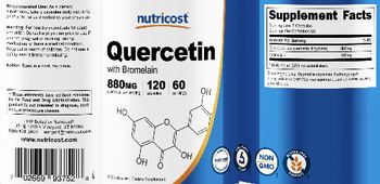 Nutricost Quercetin with Bromelain 880 mg - supplement