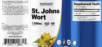 Nutricost St. Johns Wort 1,000 mg - supplement
