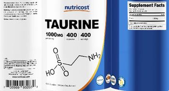 Nutricost Taurine 1000 mg - supplement