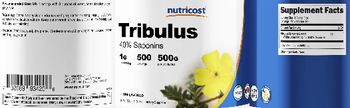 Nutricost Tribulus 1 g Unflavored - supplement