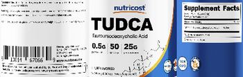 Nutricost TUDCA 0.5 g Unflavored - supplement